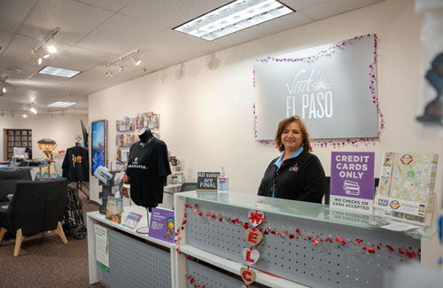 Visit El Paso Information Desk and Gift Shop